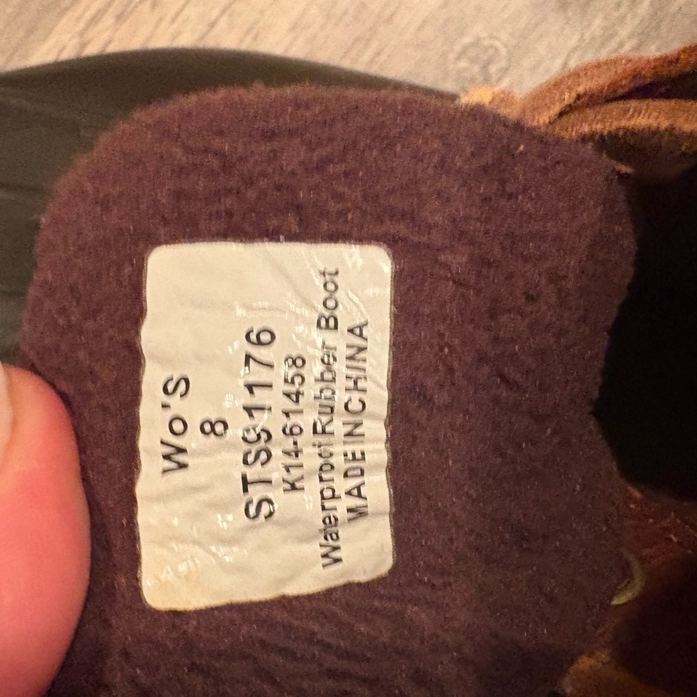 SPERRY SALTWATER DUCK BOOTS - LIKE NEW! SIZE 8 - Picture 6 of 6